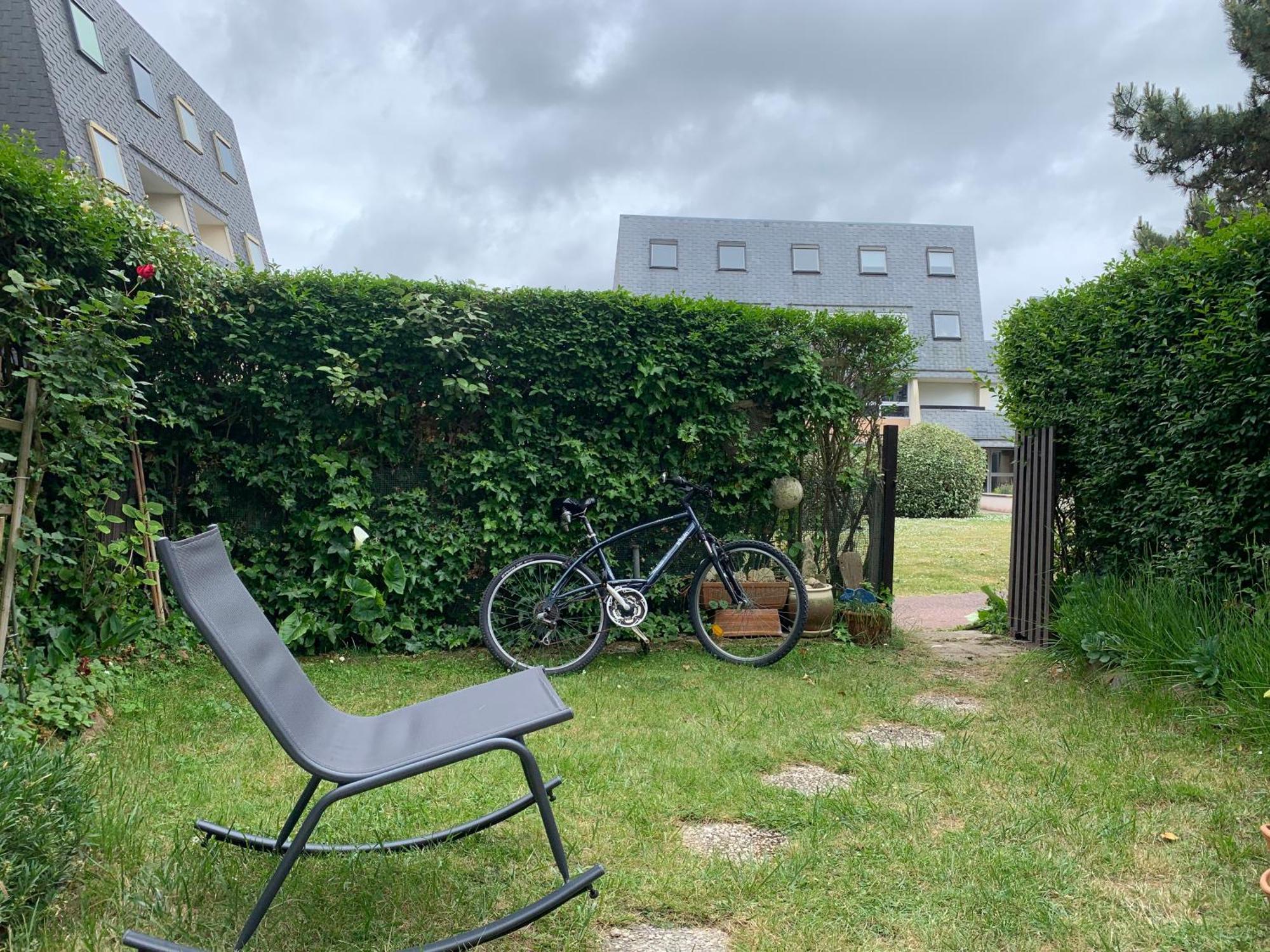 F1 Veranda Jardinet En Residence Front De Mer Bernieres-sur-Mer Экстерьер фото